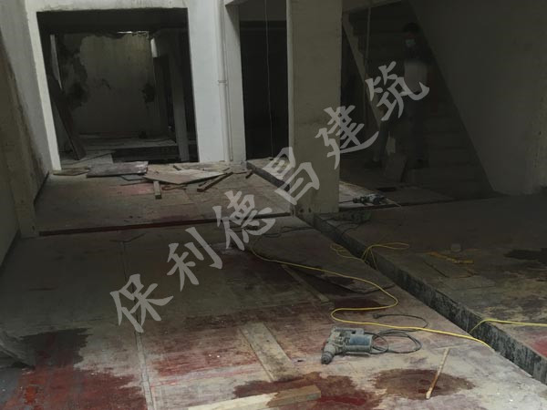 現(xiàn)澆施工現(xiàn)場(chǎng)