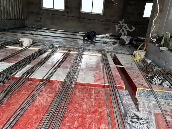 現(xiàn)澆施工現(xiàn)場(chǎng)